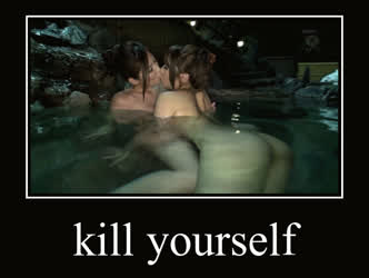 JAV Lesbian Pool clip