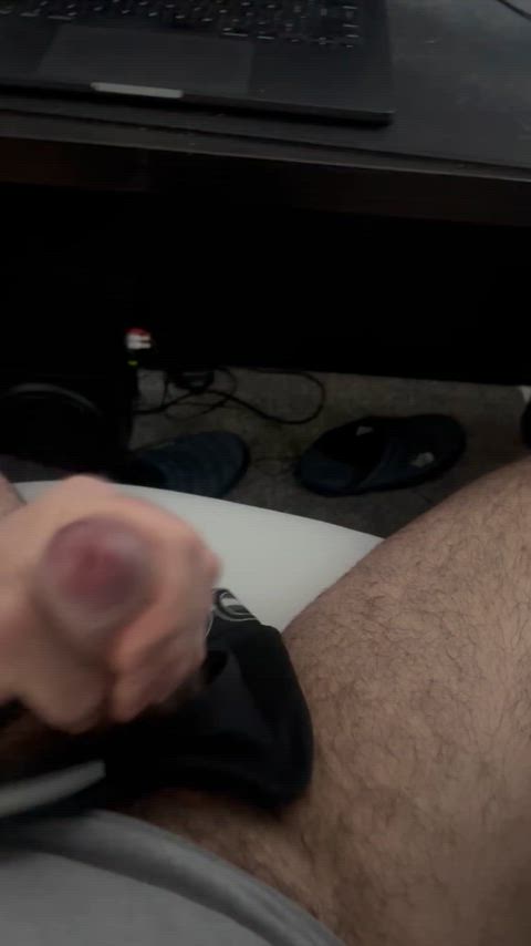 cumshot male masturbation underwear clip