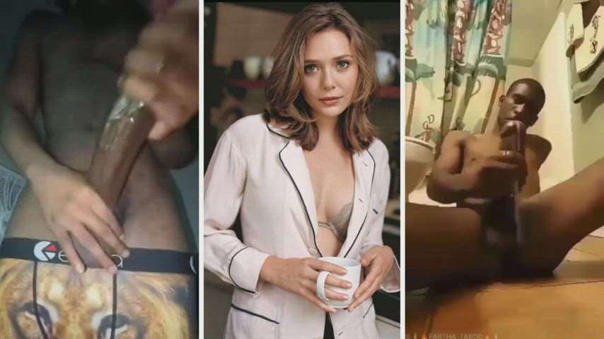 bbc babecock celebrity elizabeth olsen r/bbc_splitscreen clip