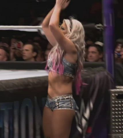 Booty Celebrity Tights Wrestling clip