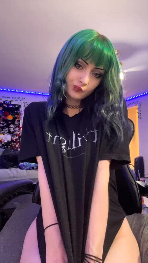 ass big tits boobs goth tits clip