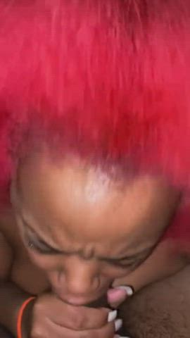 blowjob cim cum in mouth cumshot ebony ebony couple oral sucking clip