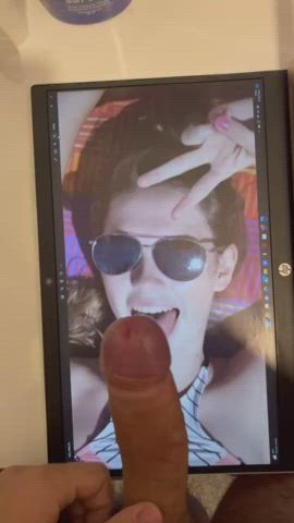 cumshot facial tribute clip