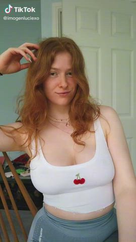 Cleavage Handjob Redhead TikTok clip