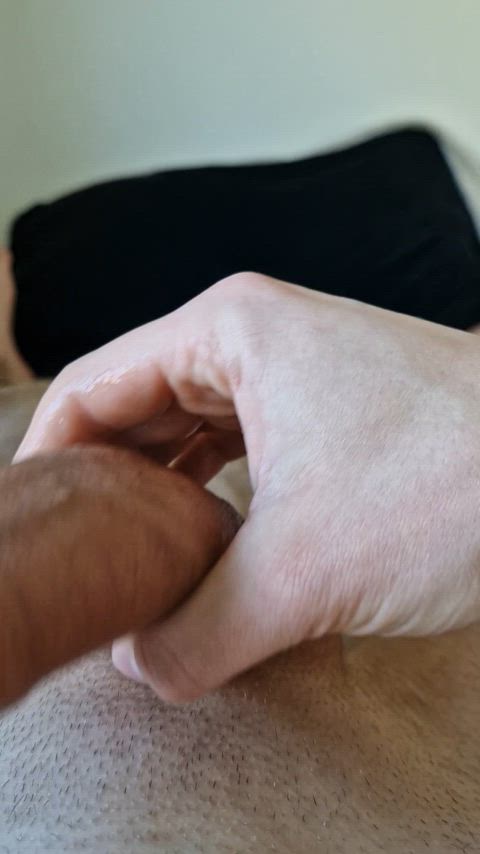 cock male masturbation penis solo thick cock uncircumcised veiny real-cock clip
