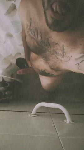 amateur big dick handjob masturbating onlyfans pov shower clip