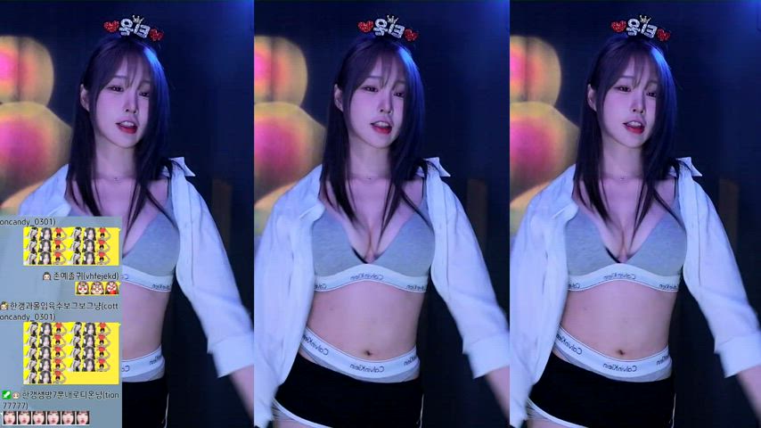 asian big tits dancing korean clip