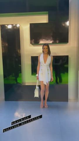 Cleavage Lea Michele Legs clip