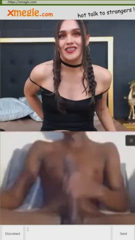 camgirl cock shock reaction webcam clip