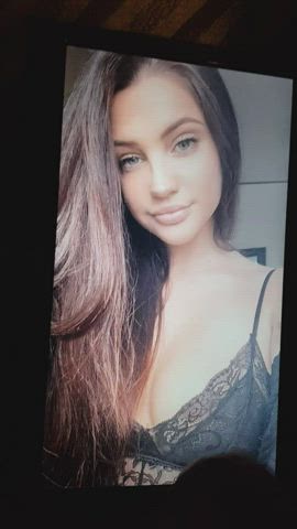 Brunette Cum Cumshot Tribute clip