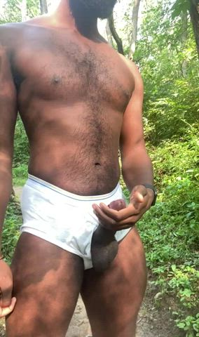 hairy jerk off male masturbation masturbating public clip