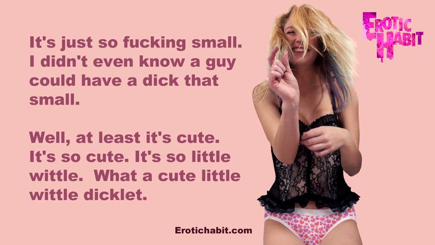 "I didn't even know a guy could have a dick that small." ๐ค๐ผ๐ฆ๐