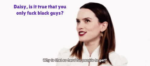 bbc celebrity daisy ridley femdom interracial uk clip