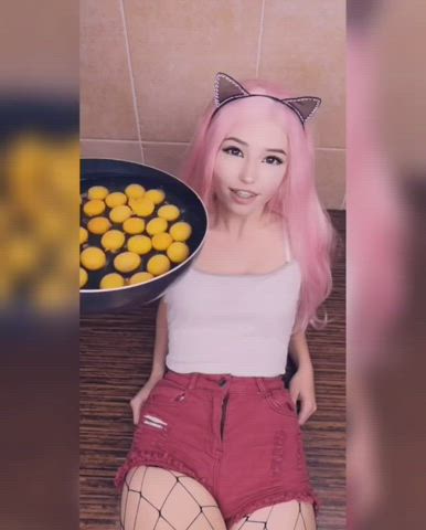 babe belle delphine cute onlyfans petite tease teasing clip
