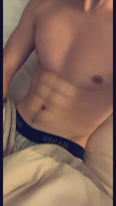 The hole in my boxers definitely comes in handy ?