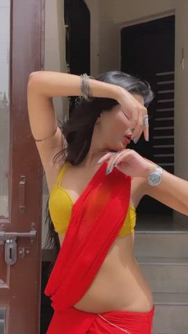 She's perfect in saree