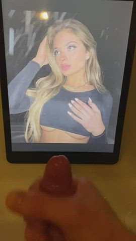cleavage cumshot tribute clip