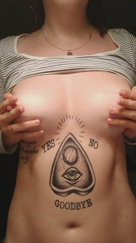 21 Years Old Alt Amateur Big Tits Pierced Tits clip