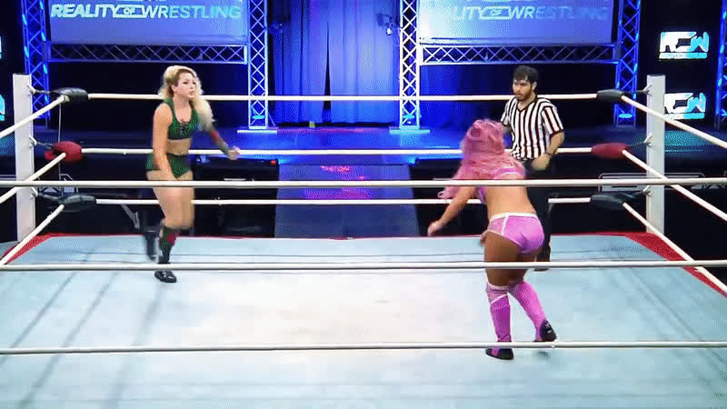 mexican white girl wrestling clip