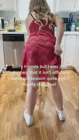 Booty Dress TikTok clip