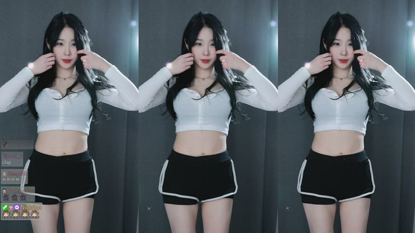 asian dancing korean clip