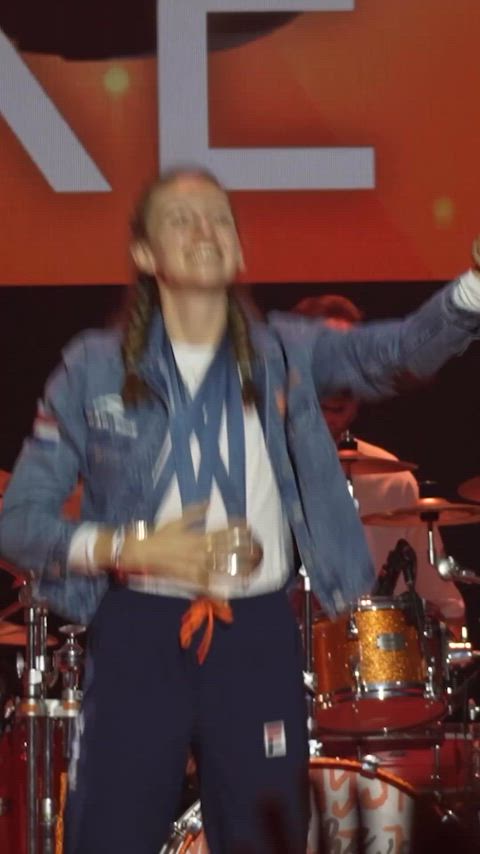 Always smiling Femke Bol