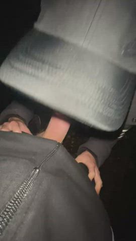 risky blowjob in the forest 😈