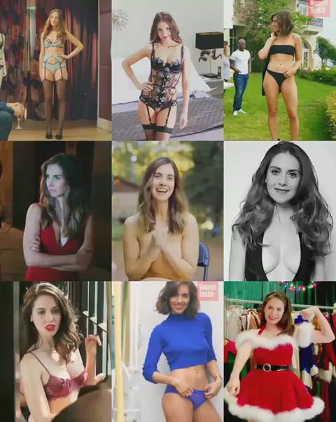 I love how willing Alison Brie is to show off