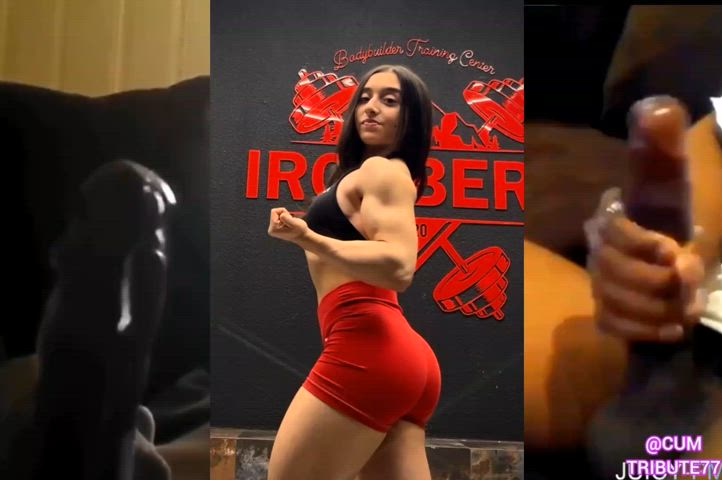 amateur ass brunette cock cum cumshot gym gymnast latina teen clip