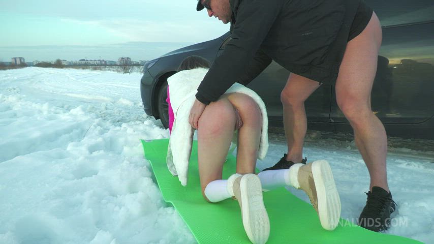 Anal Doggystyle Outdoor clip