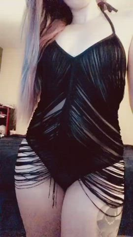 Latina Lingerie Strip clip