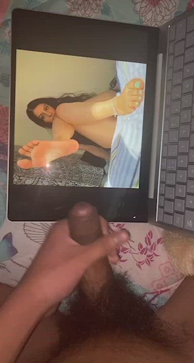 Cum Feet Tribute clip