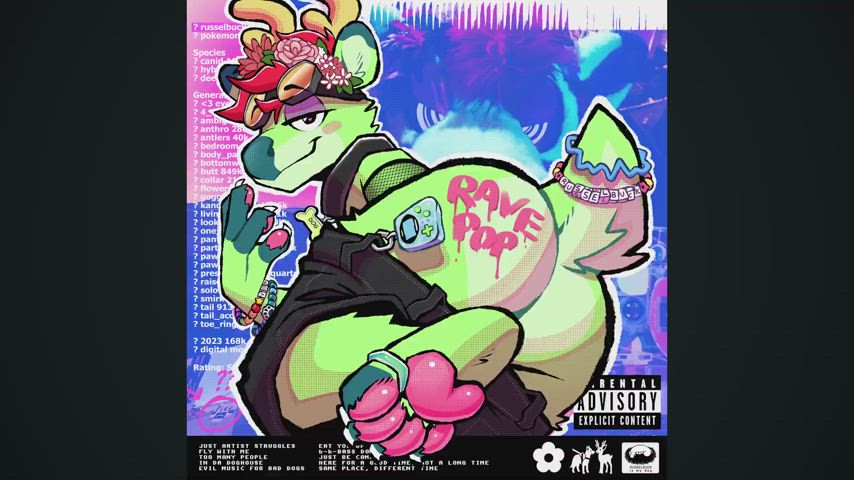 animation furries furry goonette gooning clip
