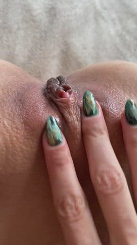 clit close up latina pussy wet pussy clip