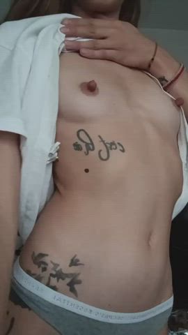 amateur petite small tits tiny-tits clip