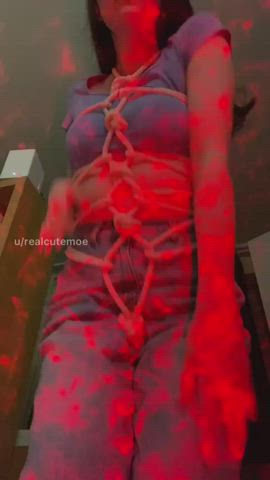sfw shibari teen clip