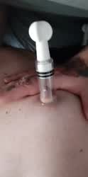Nipple pumping!