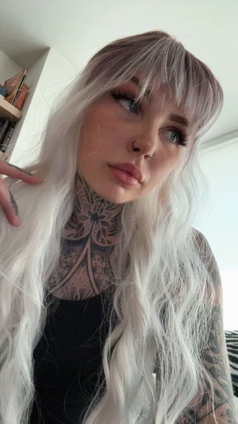 cute mistressmercyrage tattoo pale-girls suicide-girls clip