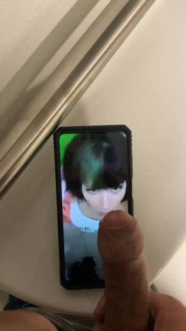 face fuck jerk off tribute clip