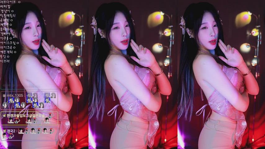 asian big tits dancing korean clip