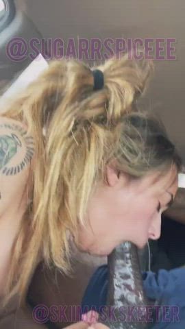 bbc blowjob car sex interracial latina throat fuck clip