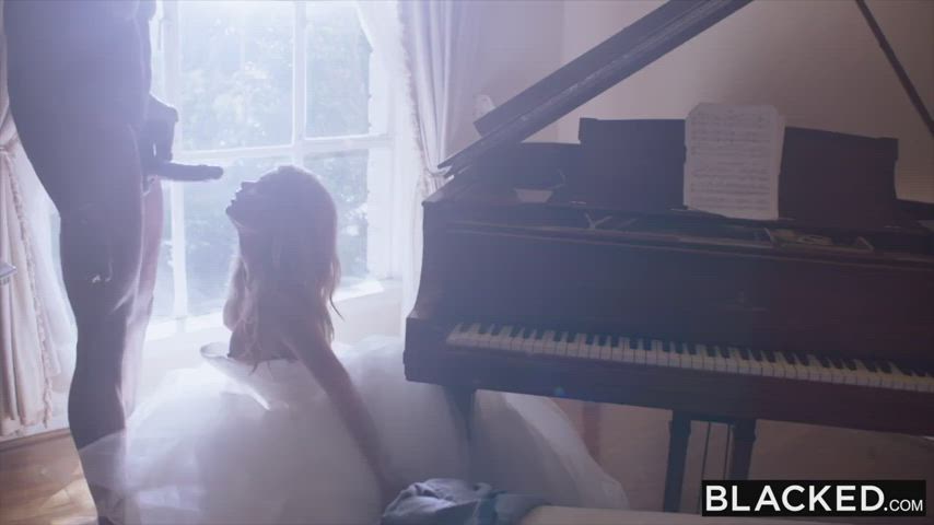 BBC Blowjob Petite clip