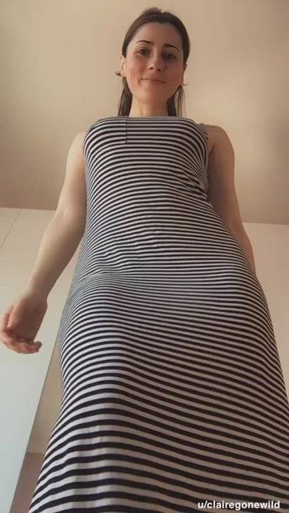 Erect Nipples Shaved Strip clip