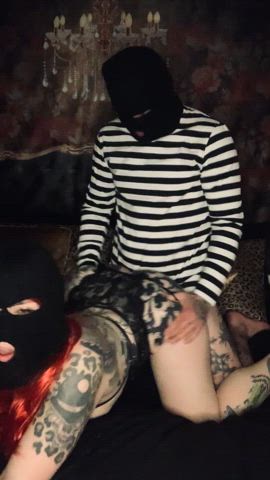 He went on a pussy heist and got the goods π
