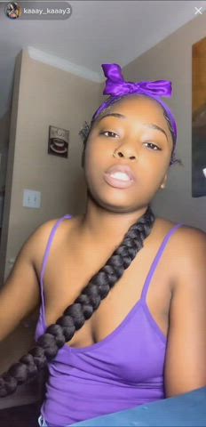 downblouse ebony nipple nipples nipslip small nipples small tits clip