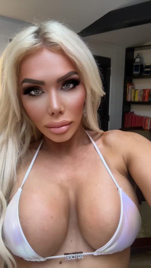 I bet your face will look so good in between my tits