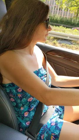 amateur glasses milf mature public clip