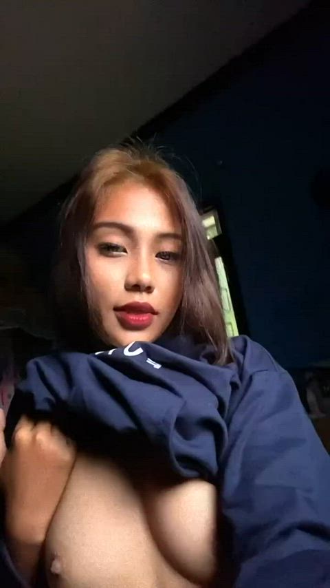 asian small tits tease teasing thai tits clip