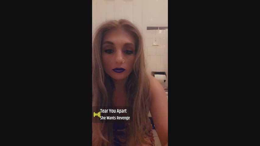 halloween lingerie petite pussy striptease clip