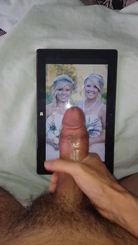 big dick cum cumshot jerk off tribute twins wedding clip